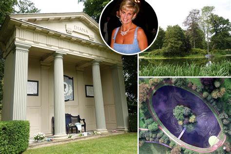 Breathtaking photos of Princess Diana’s grave site at .